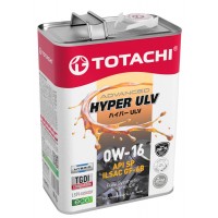TOTACHI Hyper ULV 0W-16 SP/GF-6B 4л