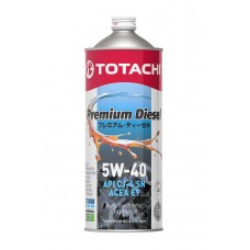 TOTACHI Premium Diesel CJ-4/SM 5W-40 1л